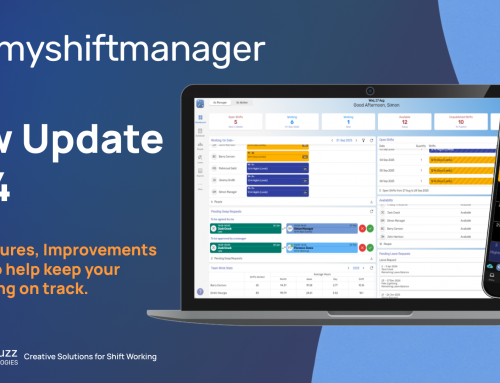 MyShiftManager Update v3.4 – New Features, UI Improvements & Key Fixes